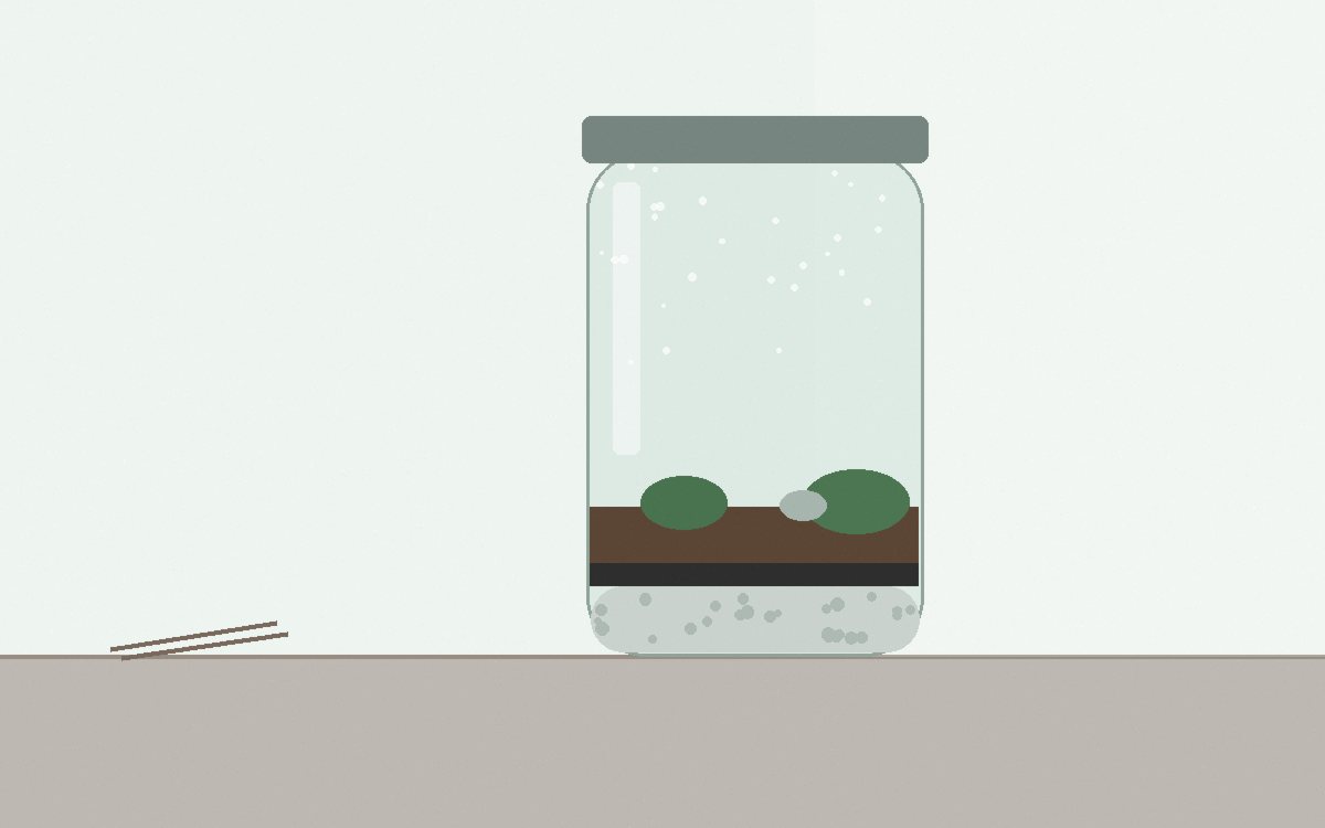 Two jars side by side, one with a lid and one open, on a windowsill
